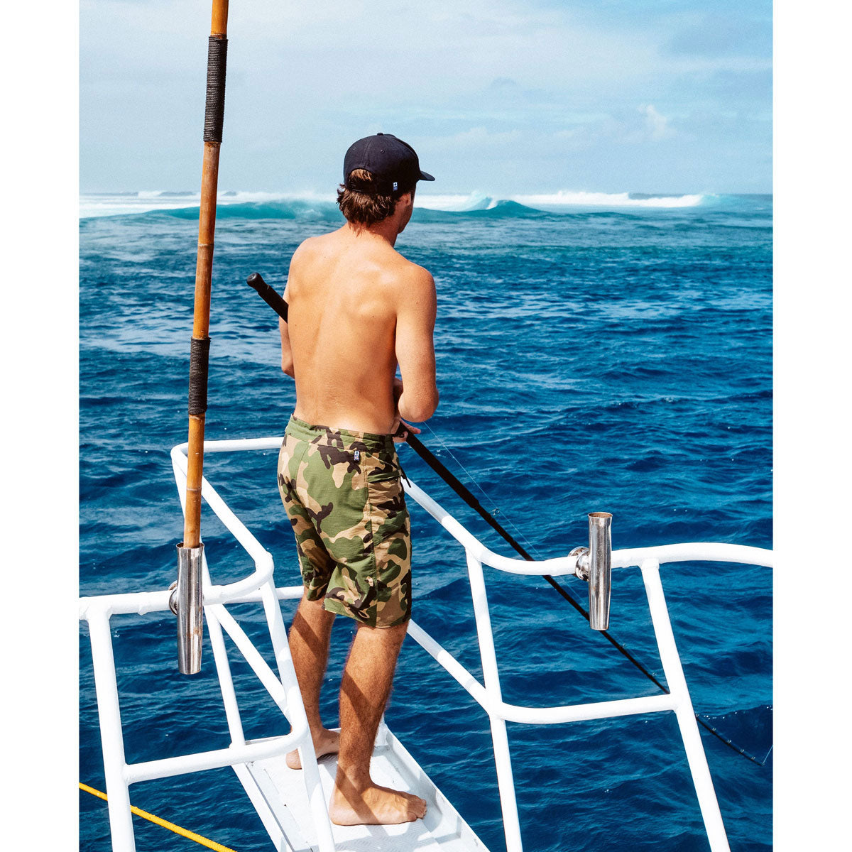 Salty Crew Flagship Boat Boardshorts - Camo image 3