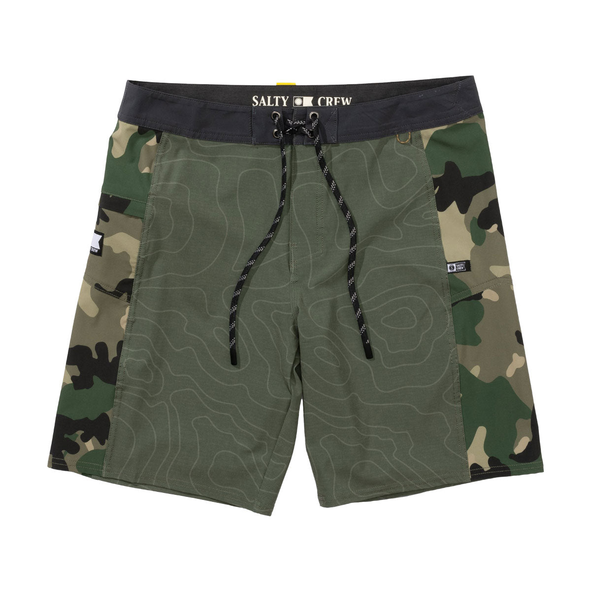 Salty Crew Flagship Boardshorts - Dusty Olive image 1