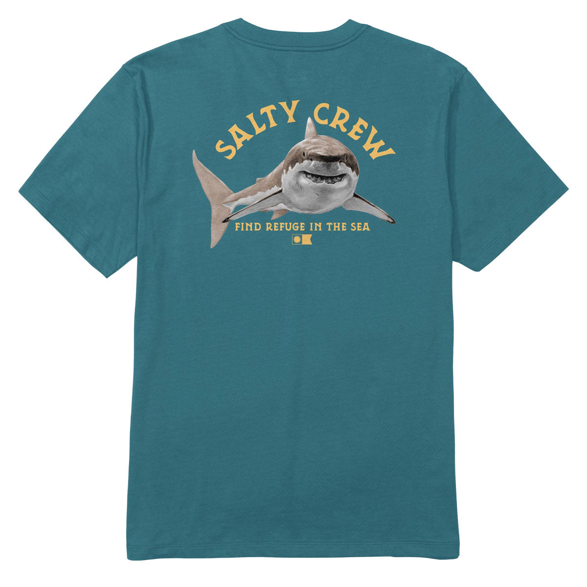 Salty Crew Lurking T-Shirt - Hydro image 1