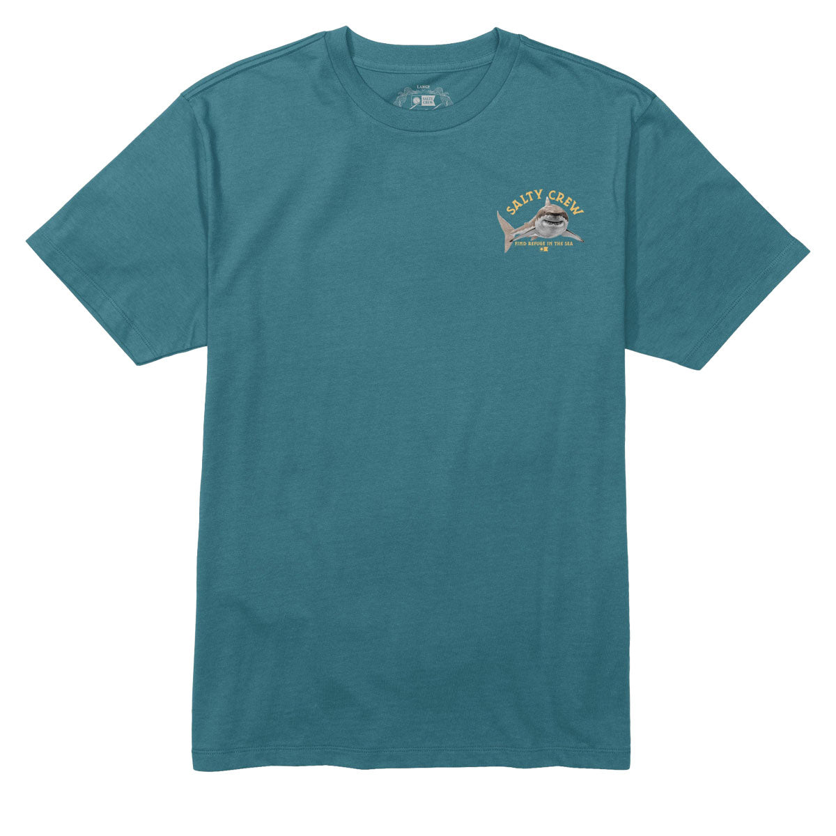 Salty Crew Lurking T-Shirt - Hydro image 2