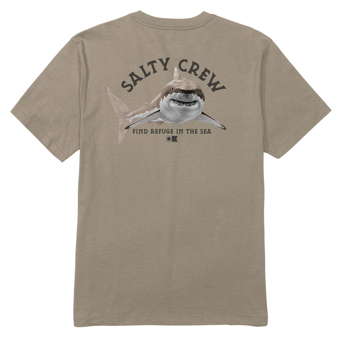 Salty Crew Lurking T-Shirt - Twig image 1