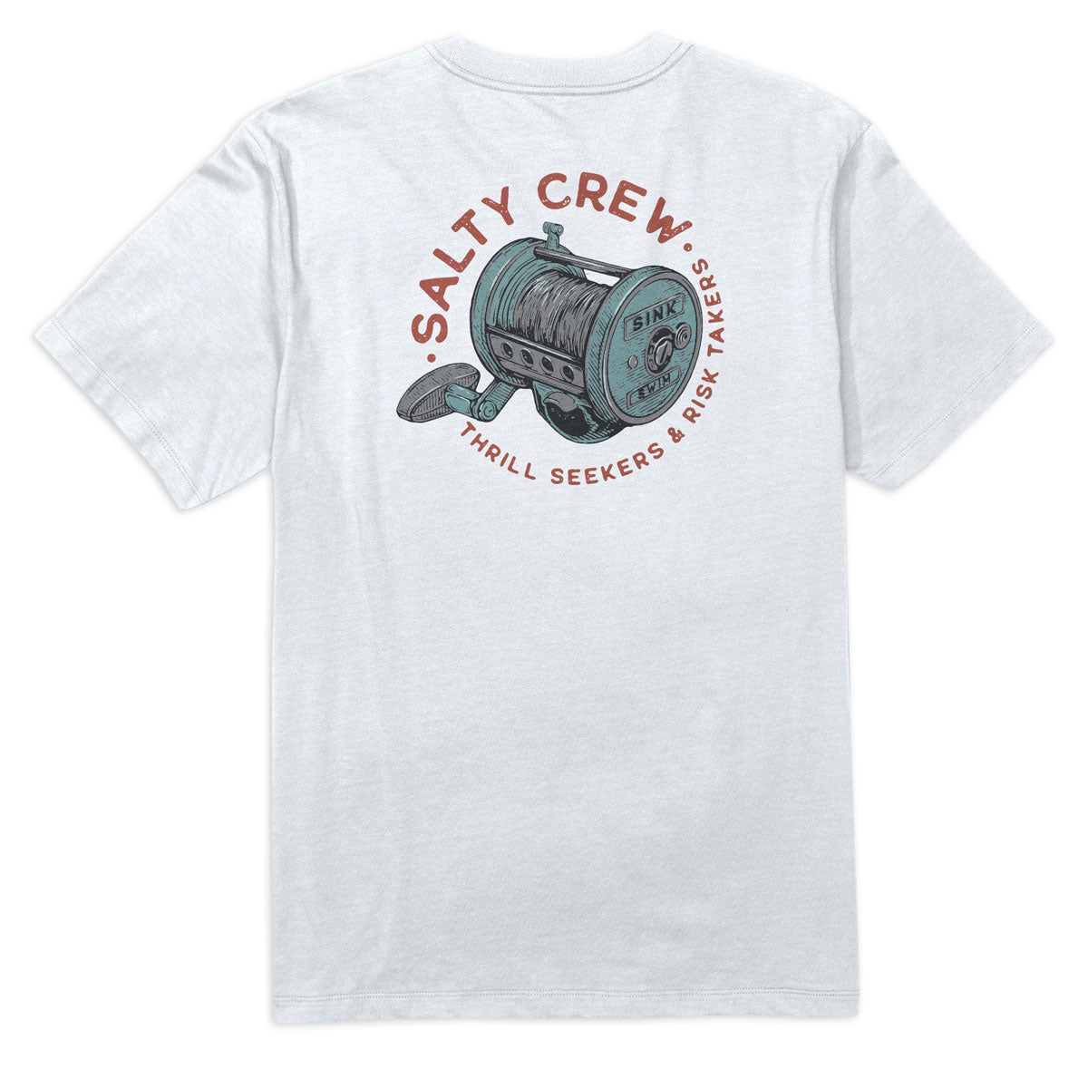 Salty Crew Reel Good T-Shirt - White image 1
