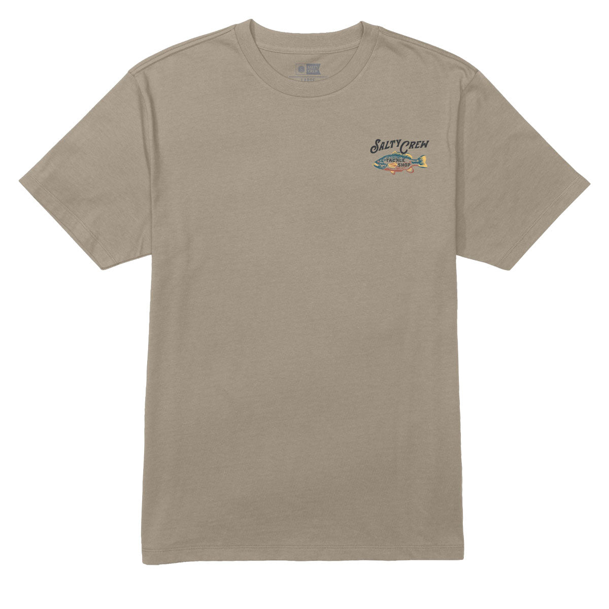 Salty Crew Tackle Shop T-Shirt - Twig image 2