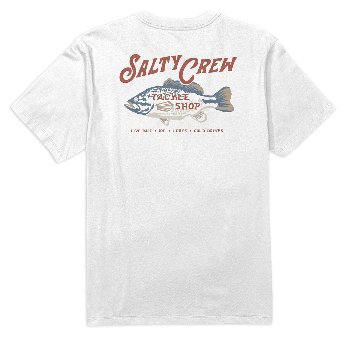 Salty Crew Tackle Shop T-Shirt - White image 1
