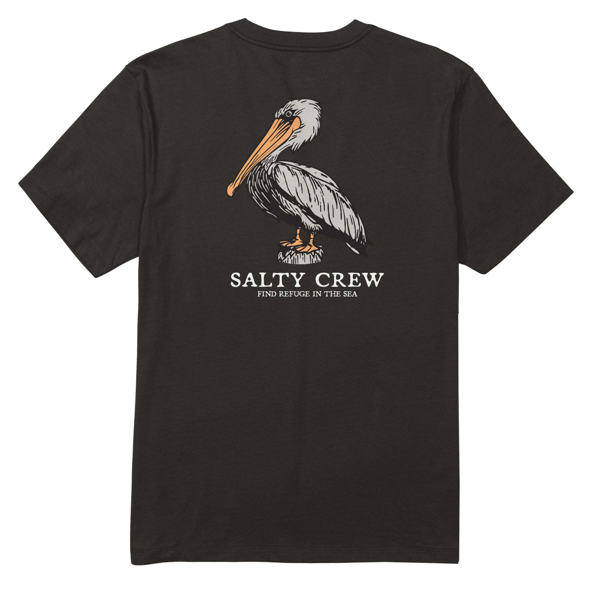 Salty Crew Perched T-Shirt - Black image 1