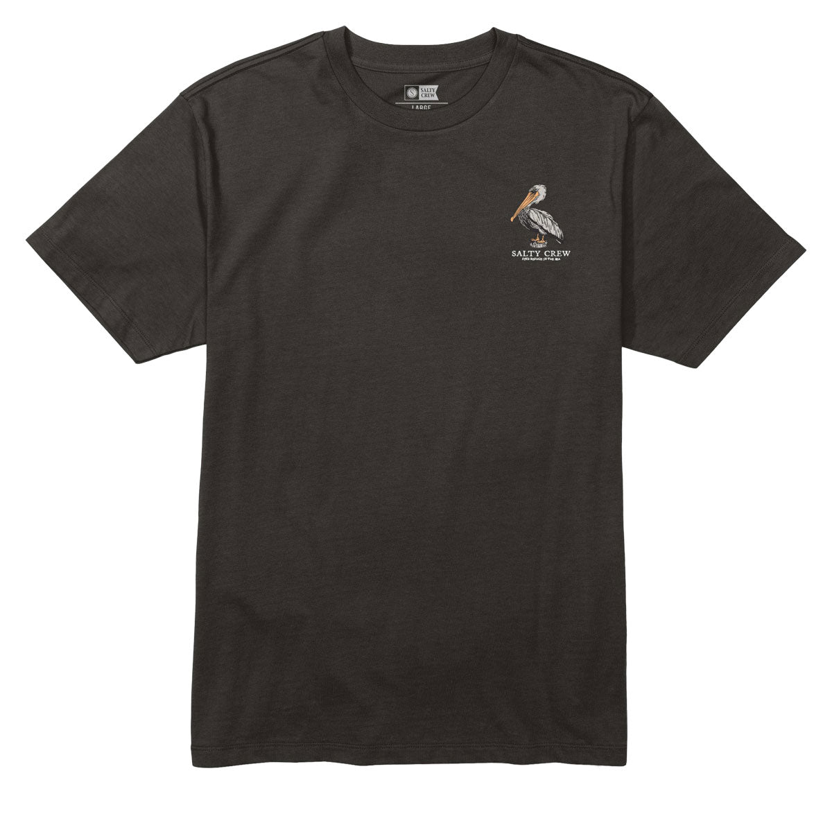 Salty Crew Perched T-Shirt - Black image 2