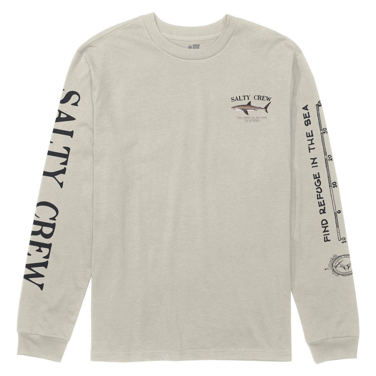 Salty Crew Bruce Classic Long Sleeve T-Shirt - Bone image 2