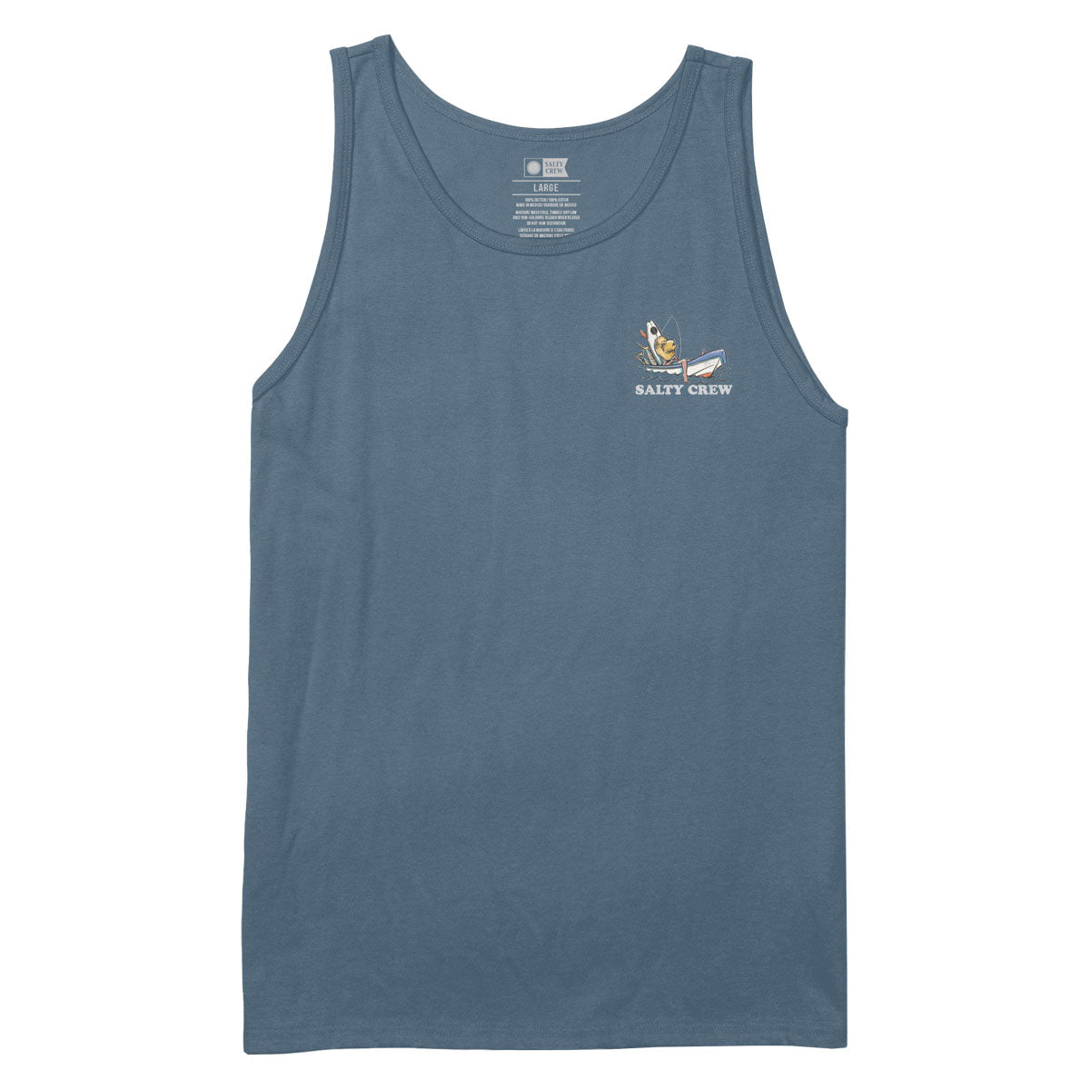 Salty Crew Down Time Tank Top - Slate image 2