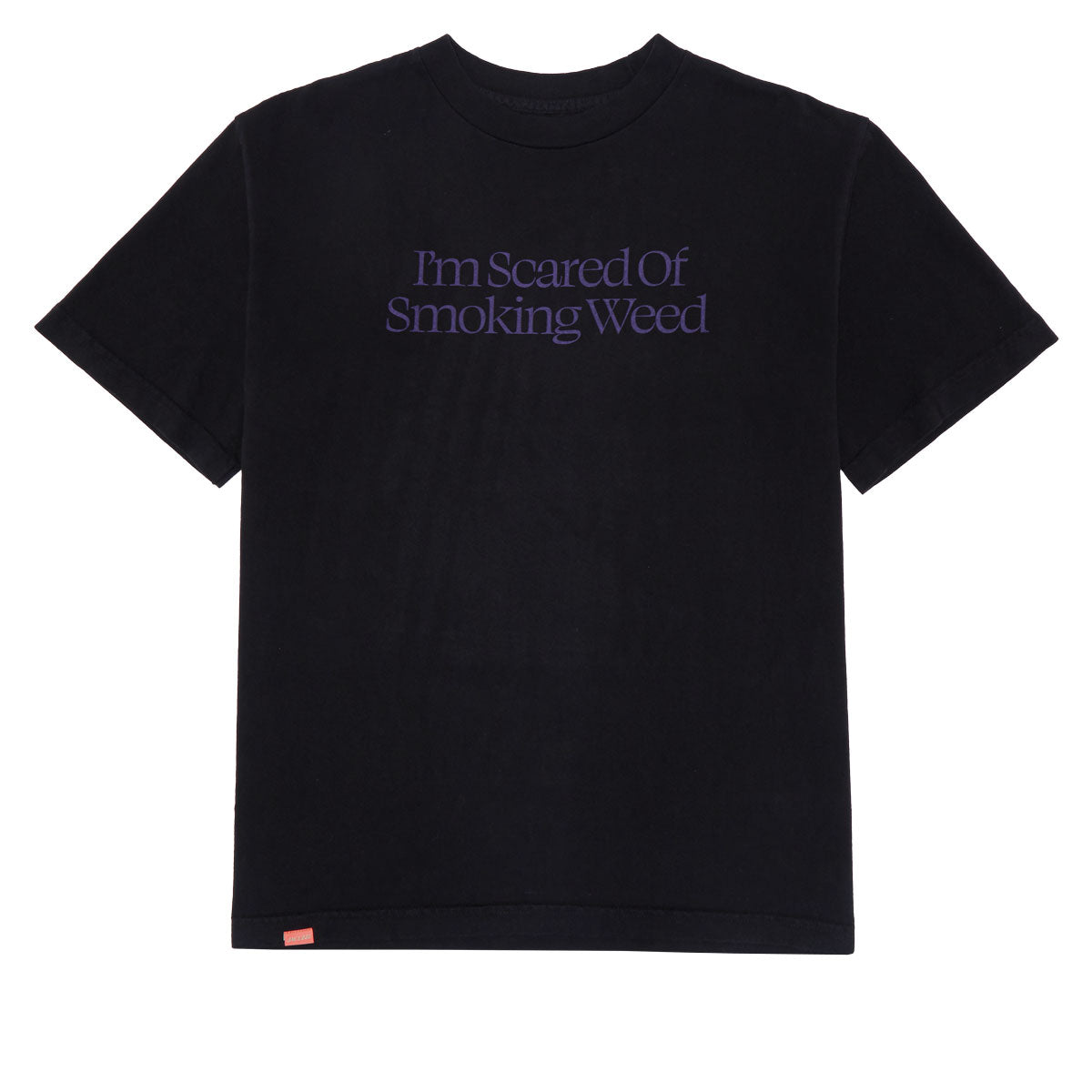 Jacuzzi Unlimited Scared Weed T-Shirt - Black/Purple image 1
