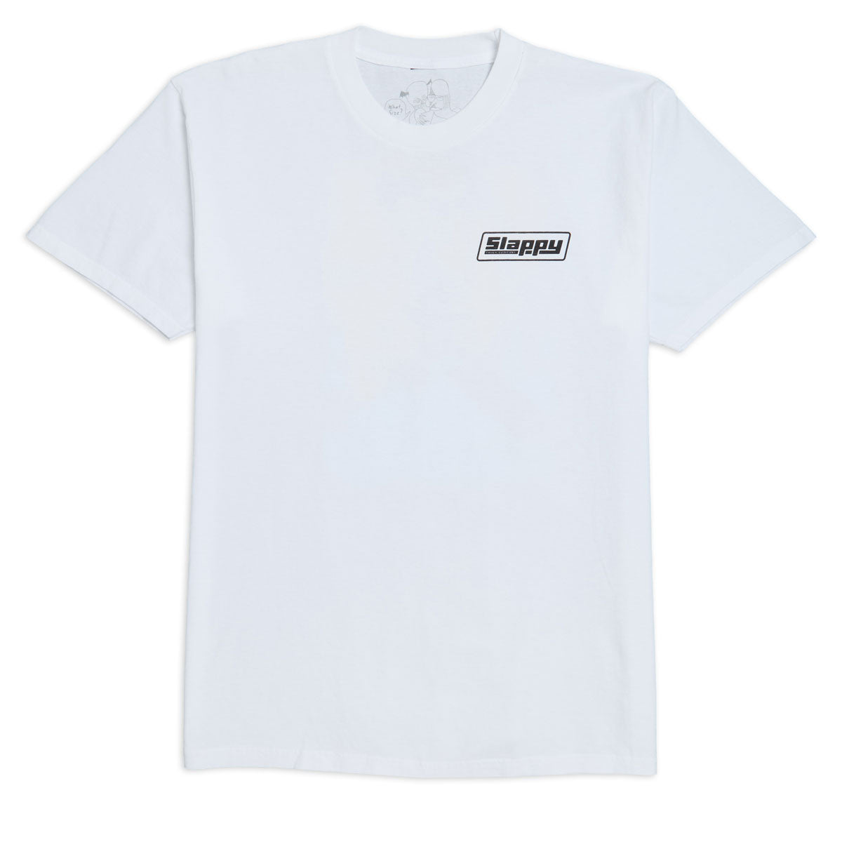 Slappy Red Curb T-Shirt - White image 2