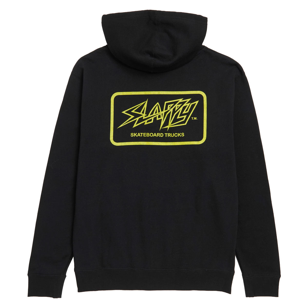 Slappy Throwback Zip Up Hoodie - Black image 2