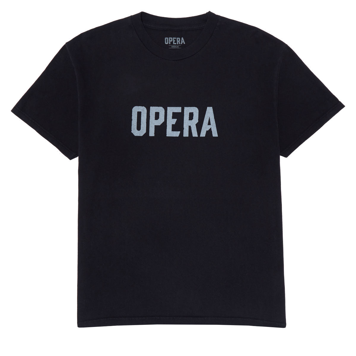 Opera Font T-Shirt - Black image 1