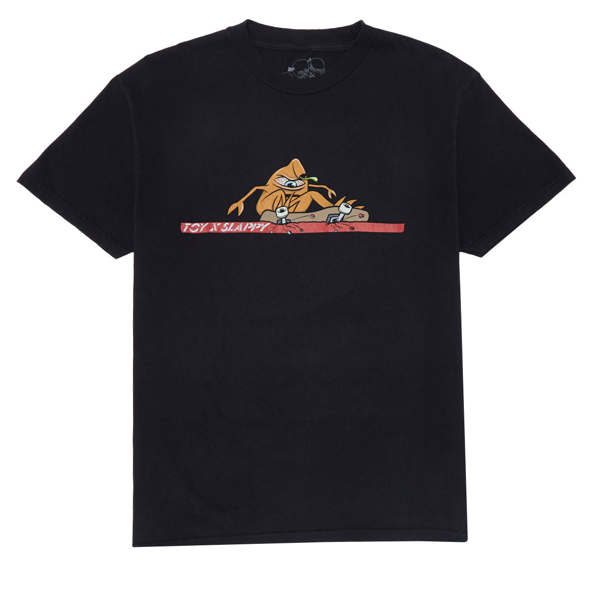 Slappy x Toy Machine T-Shirt - Black image 1