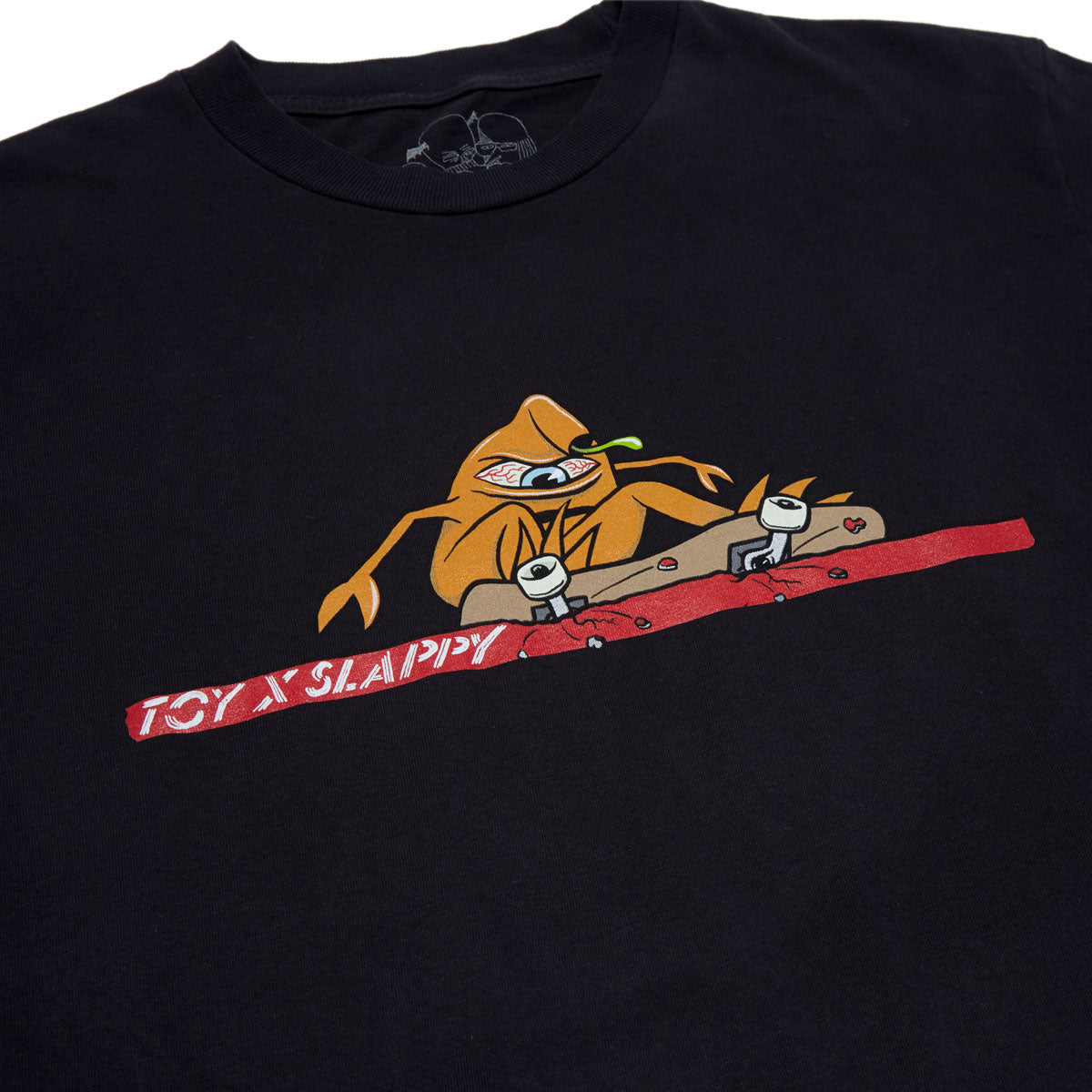 Slappy x Toy Machine T-Shirt - Black image 2