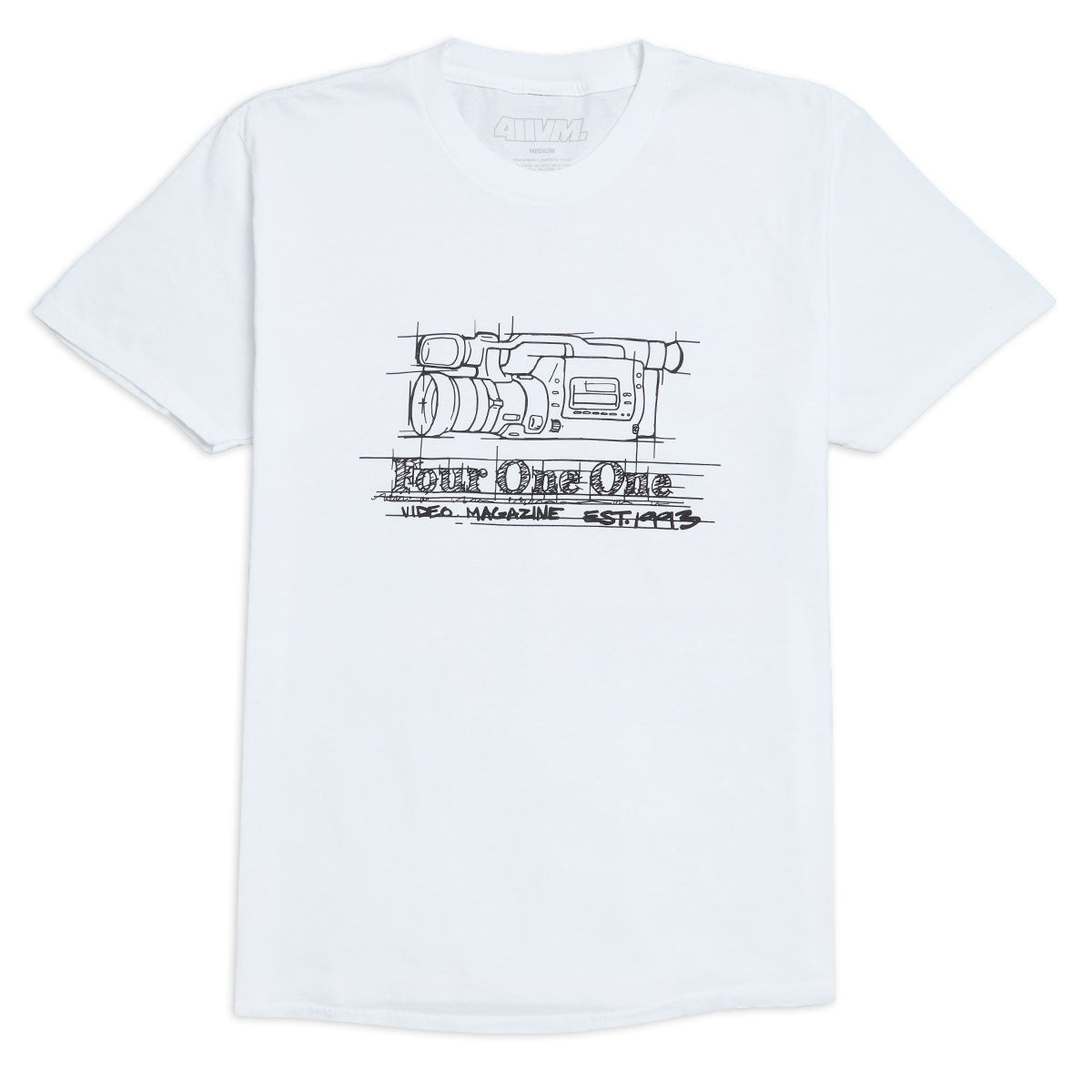 411 VX T-Shirt - White image 1