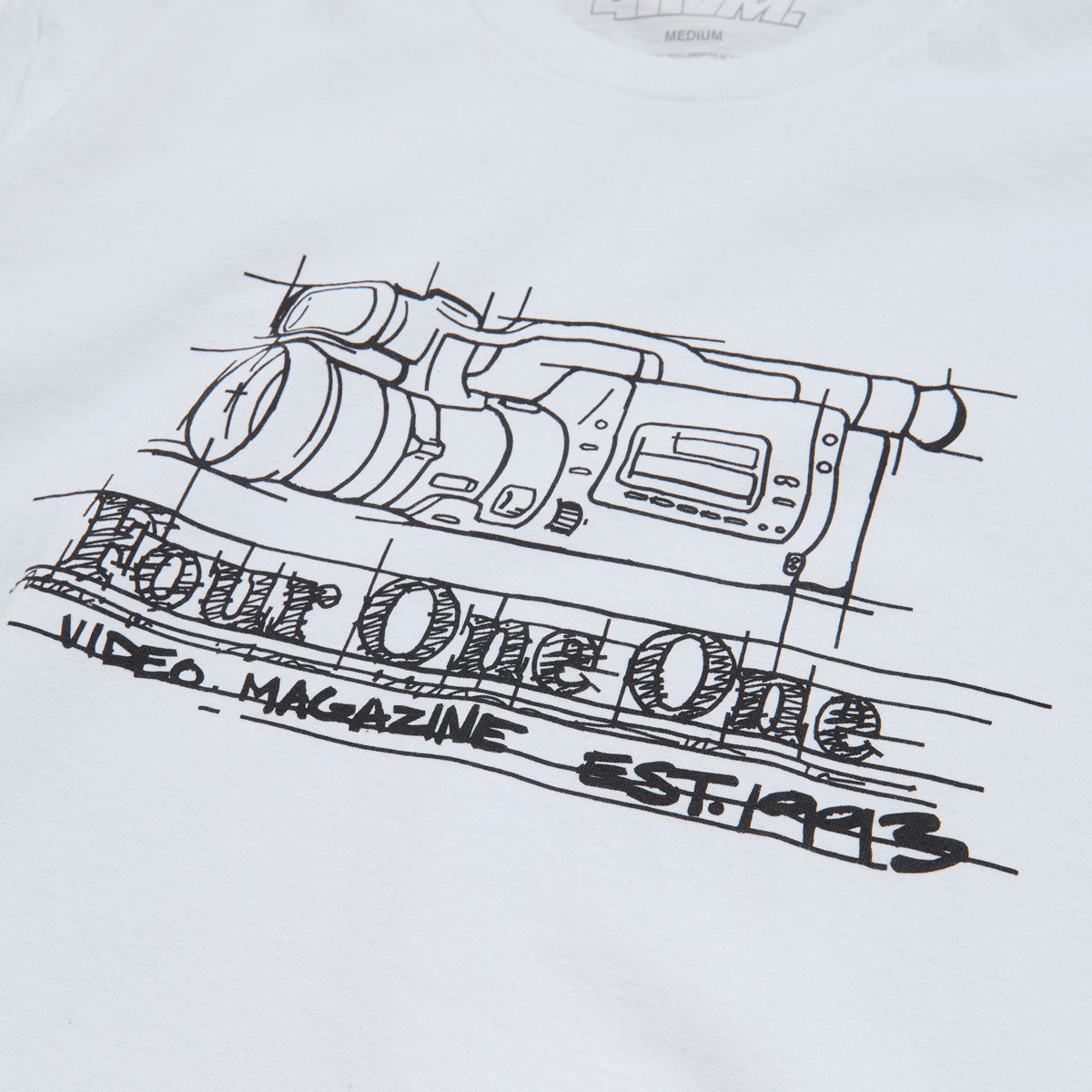 411 VX T-Shirt - White image 2