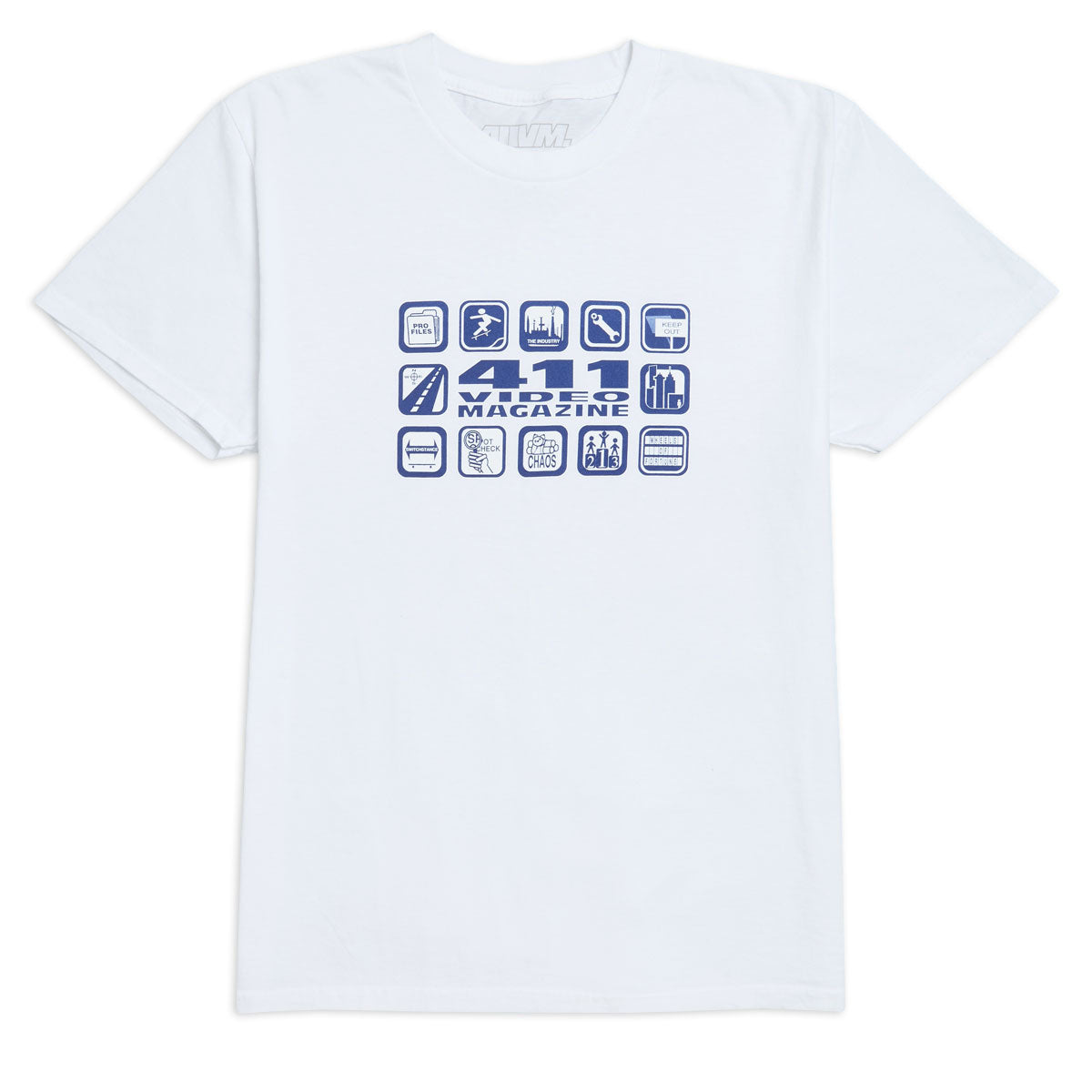 411 Icons T-Shirt - White image 1