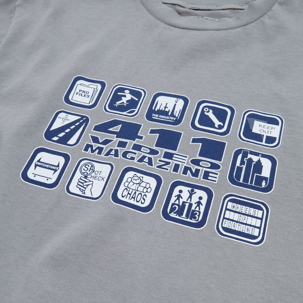 411 Icons T-Shirt - Athletic Heather image 2