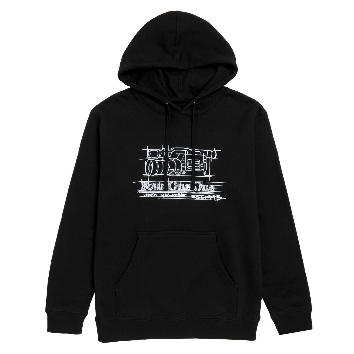 411 Icons Hoodie - Black image 1