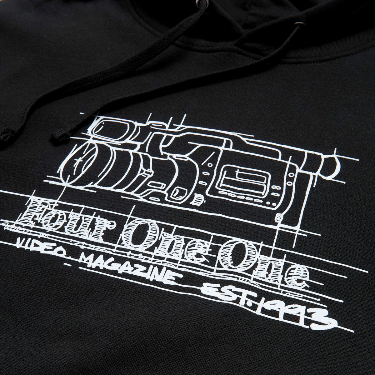 411 Icons Hoodie - Black image 2