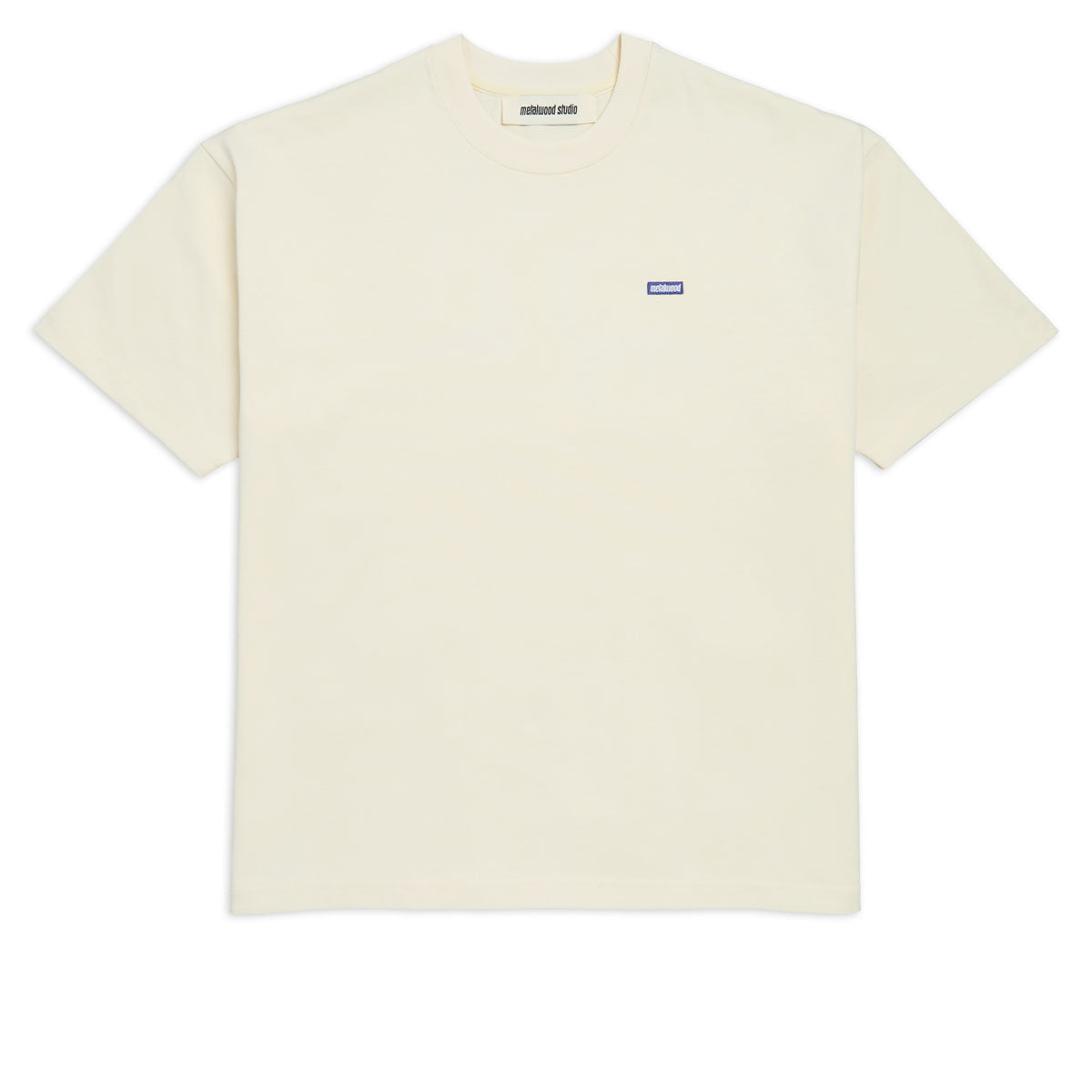 Metalwood Heavyweight Mini Metal Logo T-Shirt - Bone II image 1