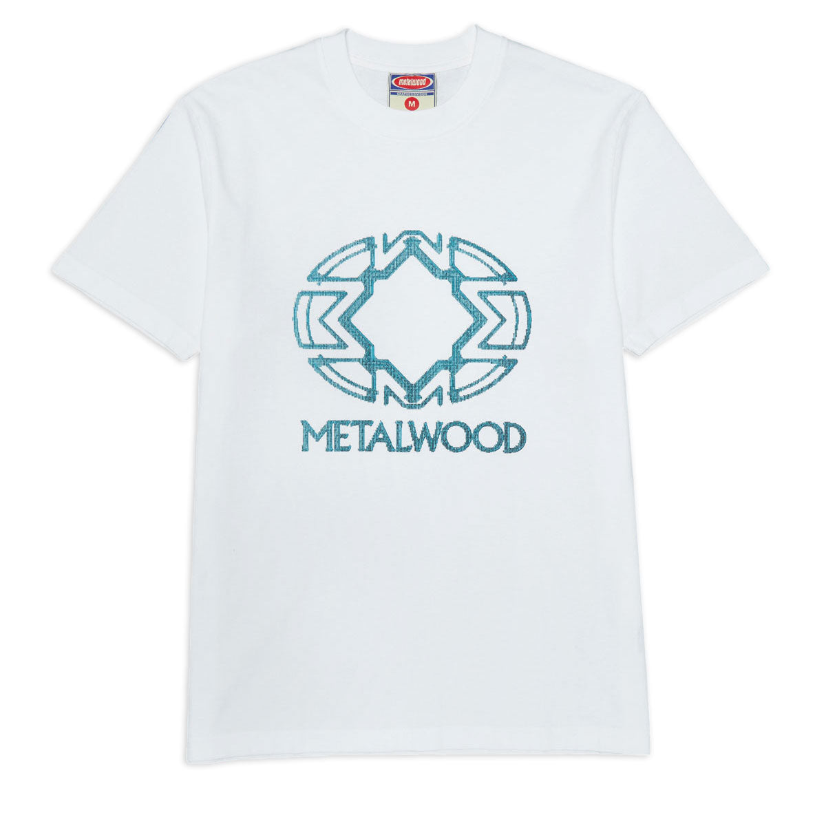 Metalwood Screen Illusion T-Shirt - White image 1