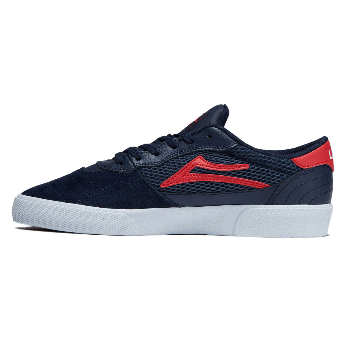 Lakai Cambridge Shoes - Navy/Red Suede image 2