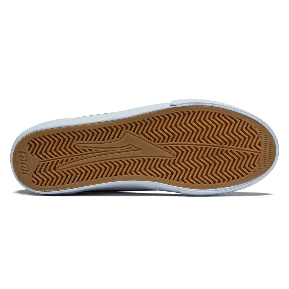 Lakai Griffin Shoes - White/Pine Leather image 4