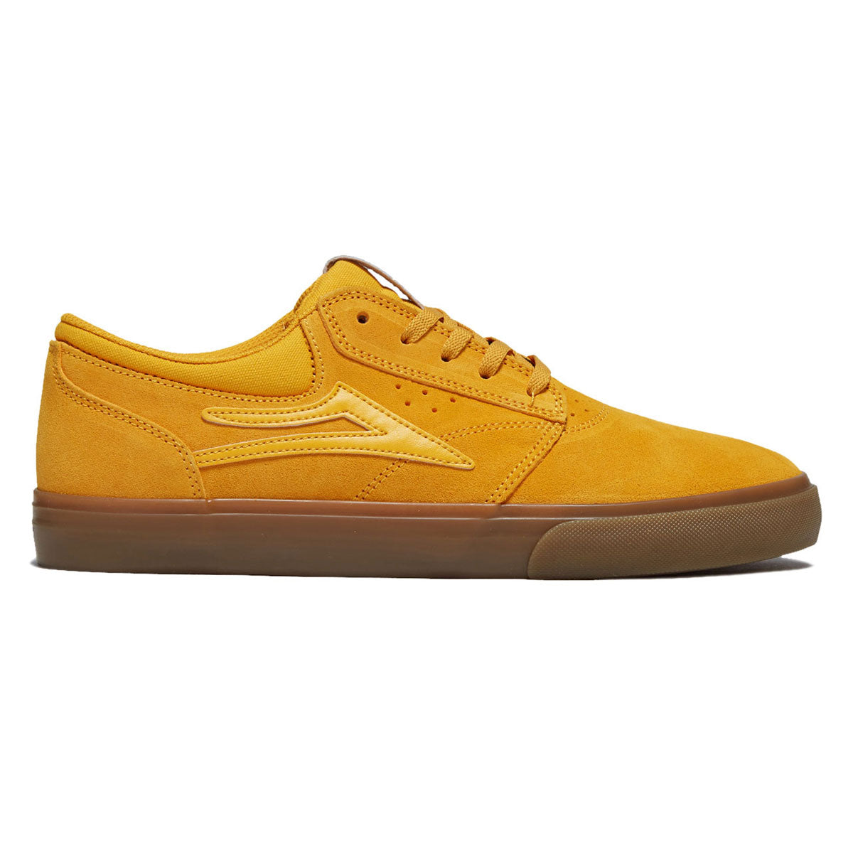 Lakai Griffin Shoes - Yellow/Gum Suede image 1