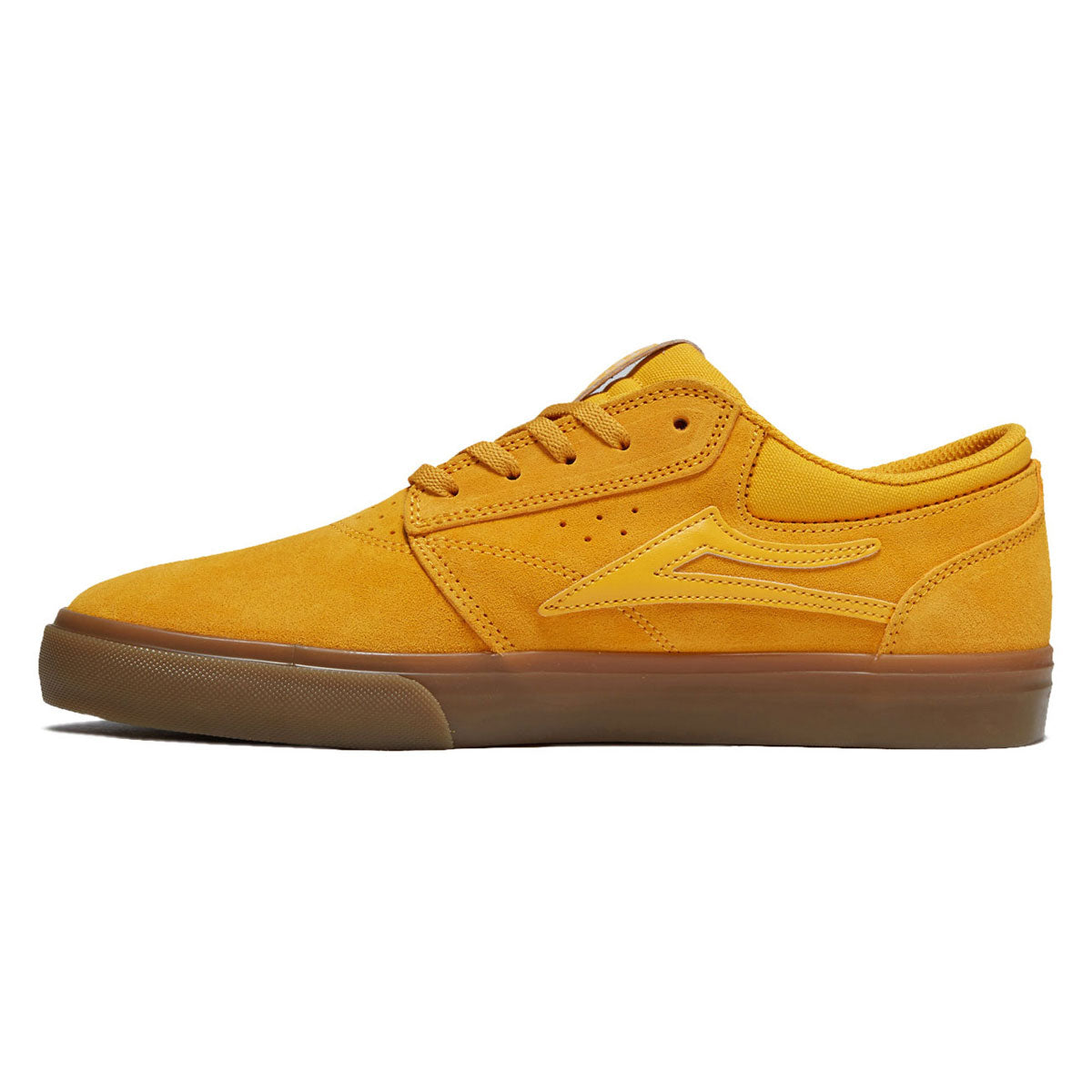 Lakai Griffin Shoes - Yellow/Gum Suede image 2