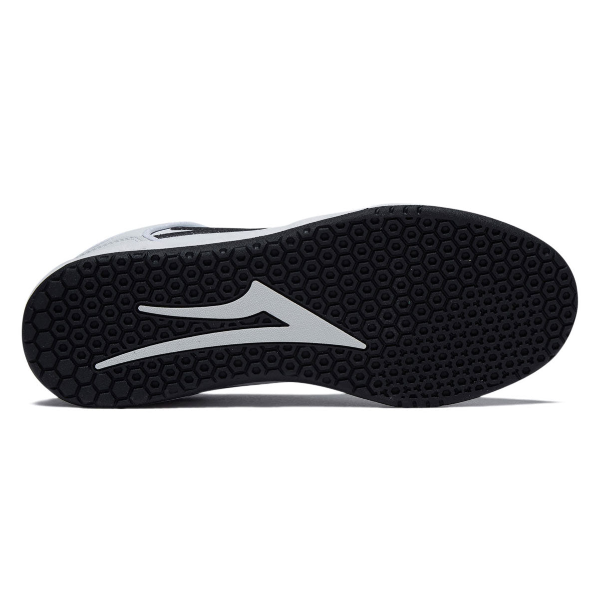 Lakai Telford Low Shoes - White/Black Leather image 4