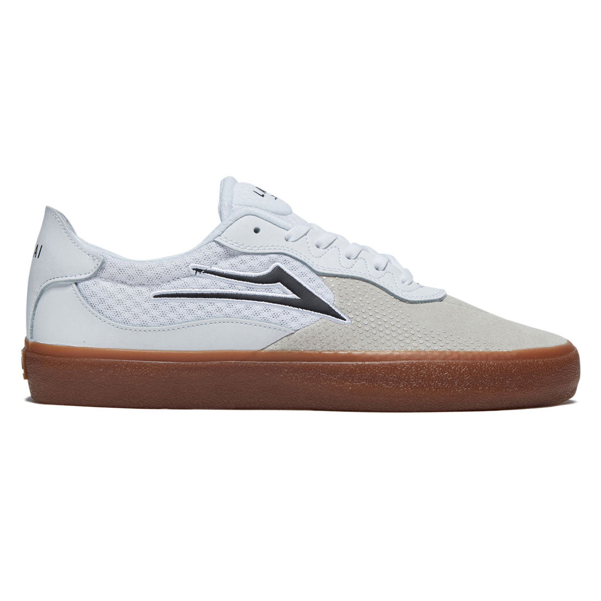 Lakai Essex Shoes - White/Gum Leather image 1