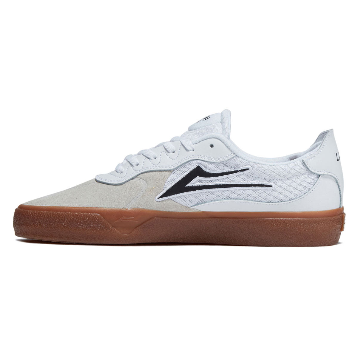 Lakai Essex Shoes - White/Gum Leather image 2