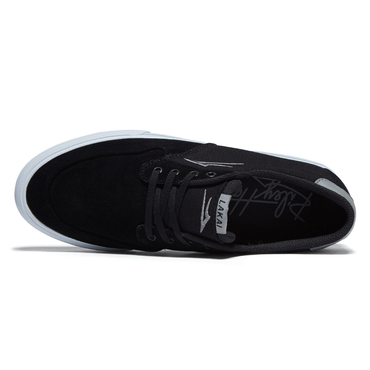 Lakai Riley 3 Shoes - Black/Grey Suede image 3