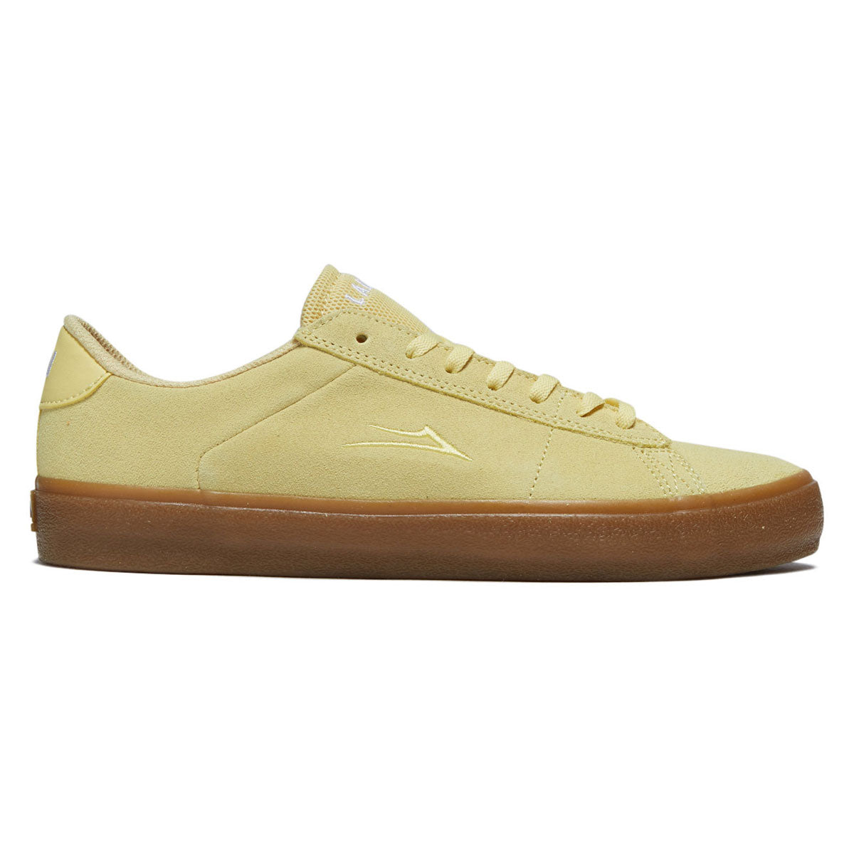 Lakai Newport Shoes - Light Yellow Suede image 1