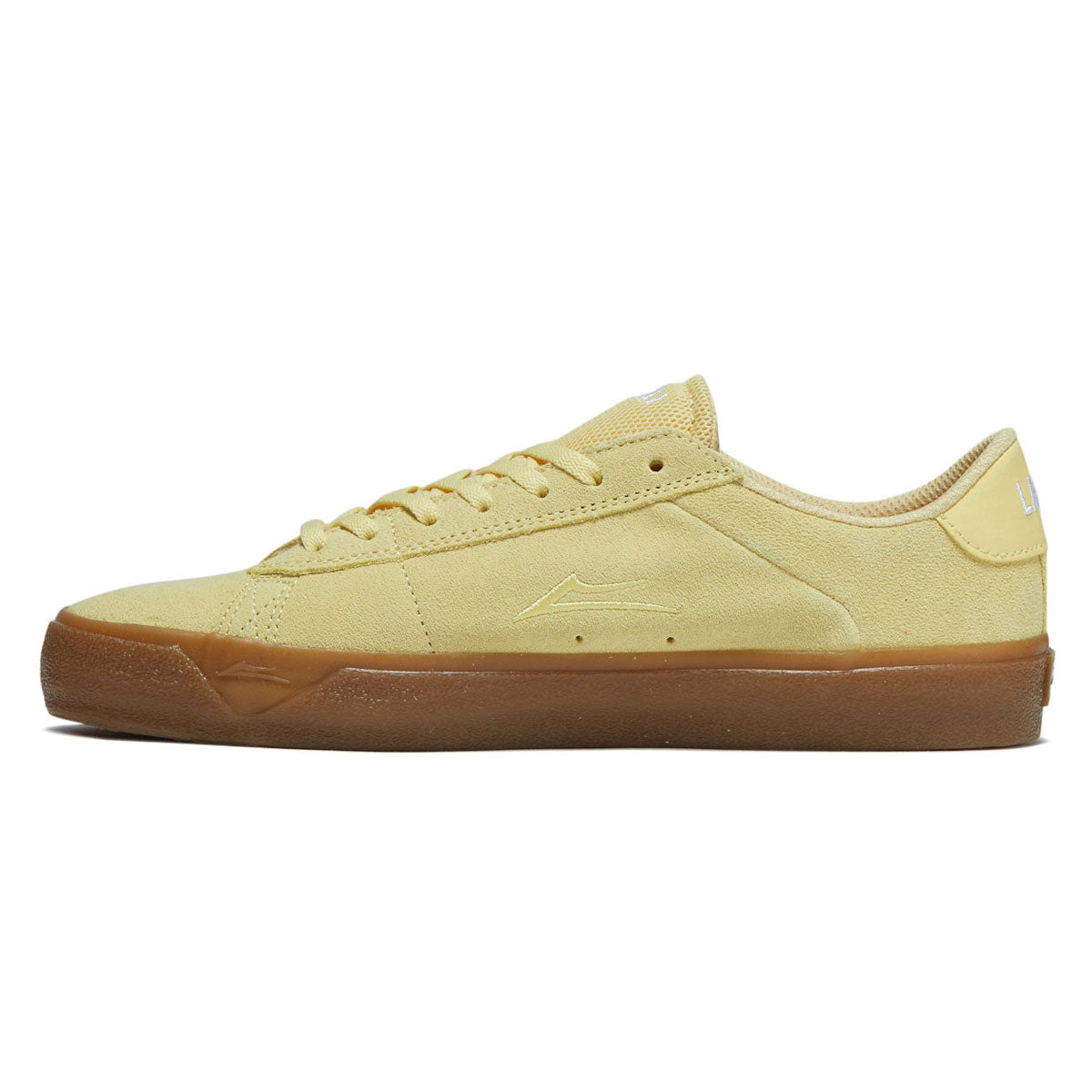 Lakai Newport Shoes - Light Yellow Suede image 2