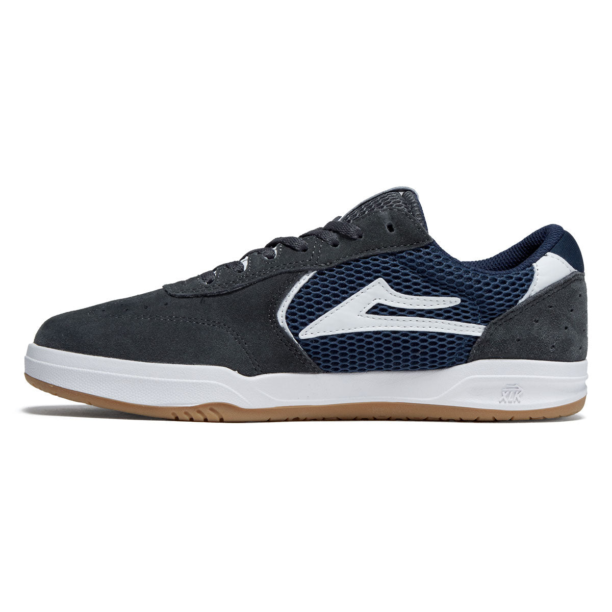Lakai Atlantic Shoes - Charcoal/Navy Suede image 2