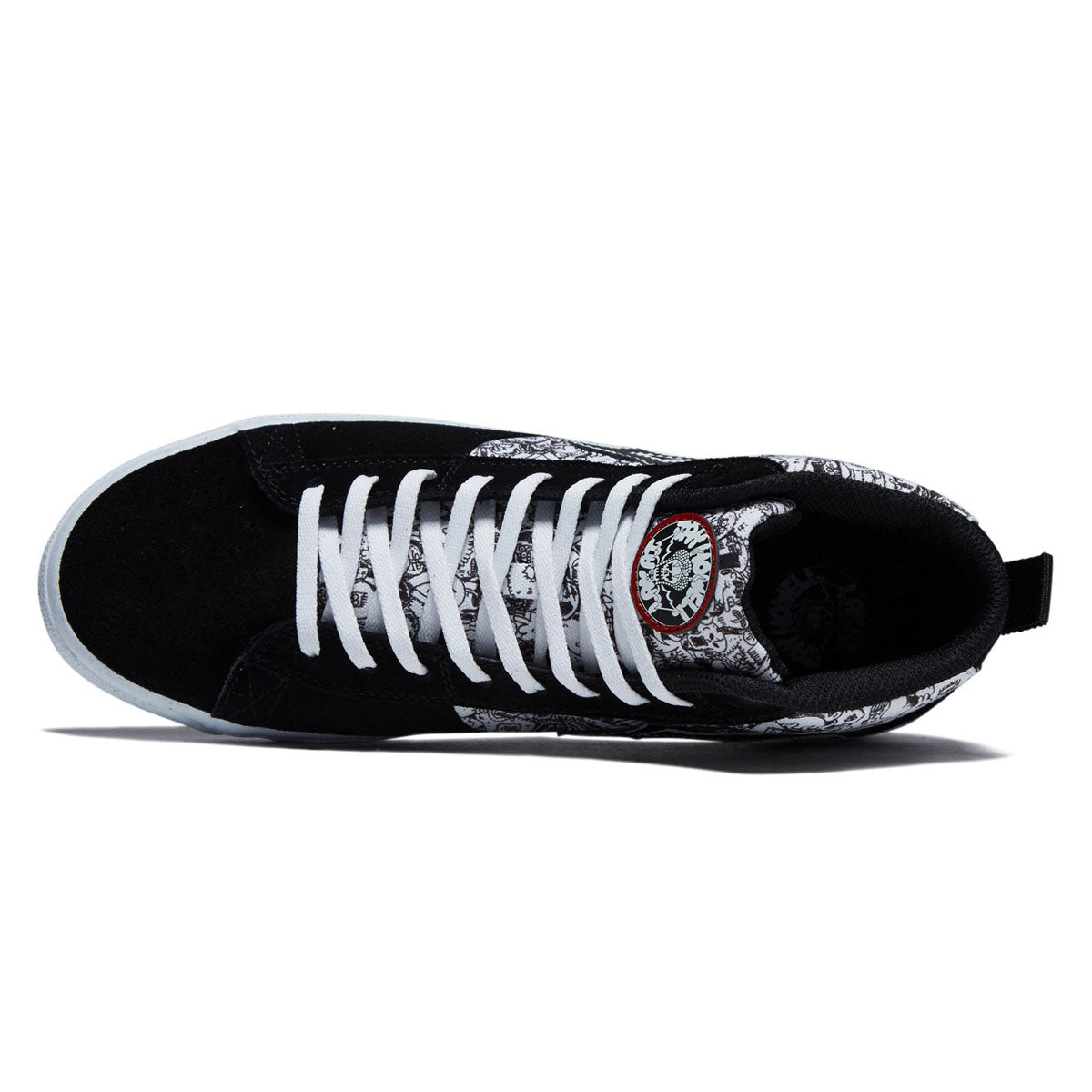 Lakai Newport Hi Shoes - Black Suede image 3