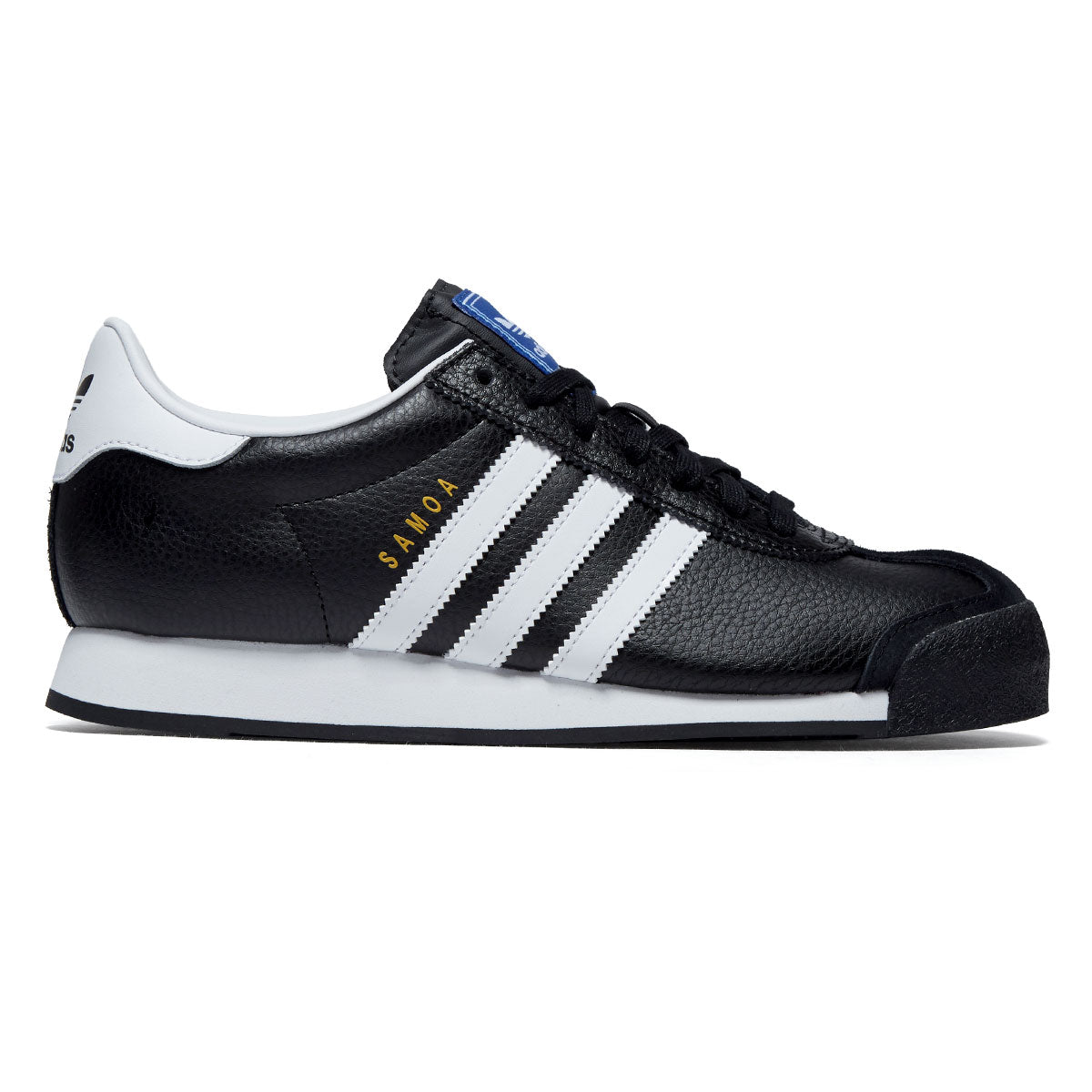 Adidas Samoa Shoes - Core Black/Ftwr White/Gold Metallic image 1