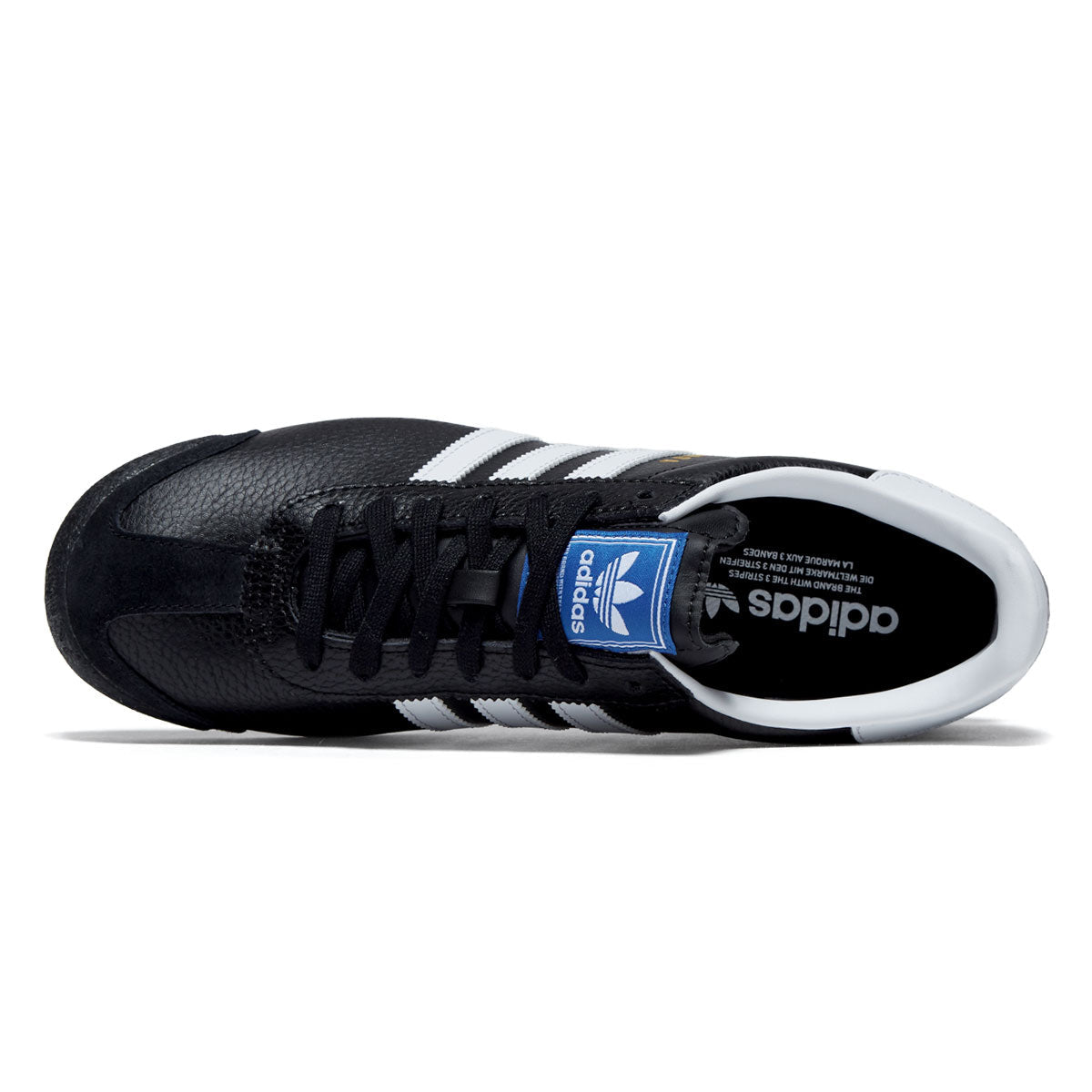Adidas Samoa Shoes - Core Black/Ftwr White/Gold Metallic image 3