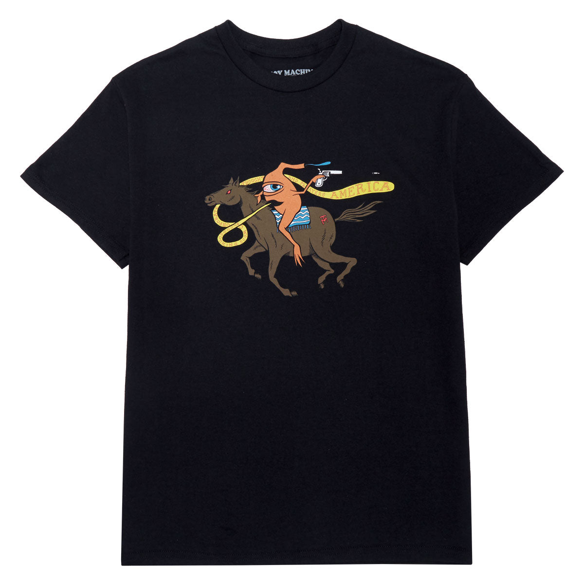 Toy Machine Thoughts And Prayers T-Shirt - Black image 1