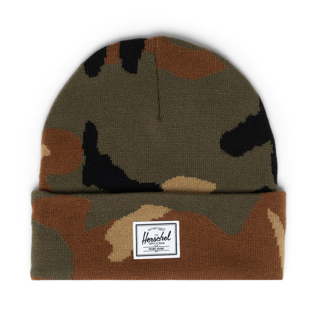 Herschel Supply Elmer Camo Beanie - Woodland Camo image 1