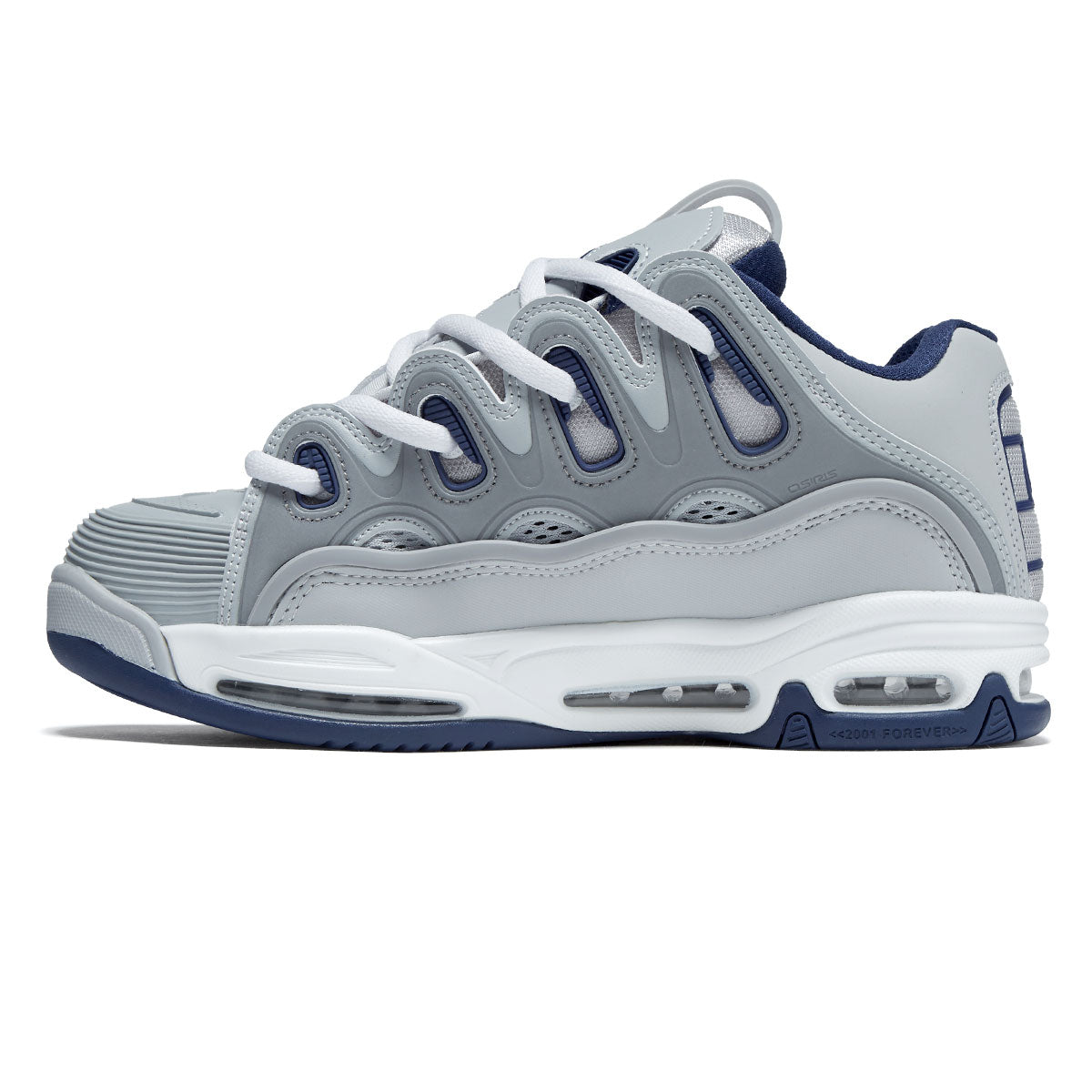Osiris D3 2001 Shoes - Grey/Navy/White image 2