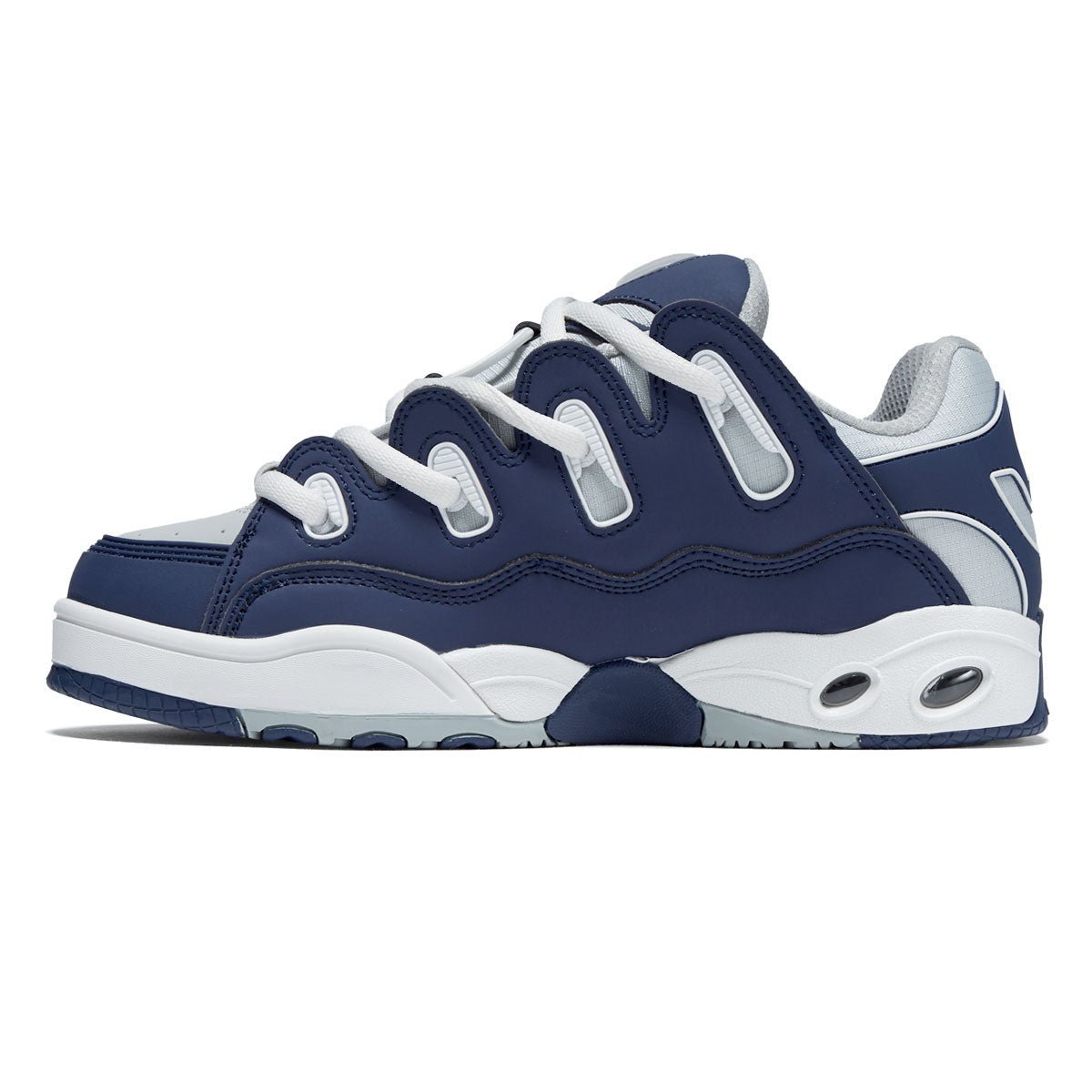Osiris D3 OG Shoes - Navy/Grey/White image 2