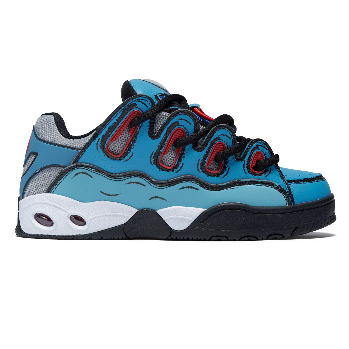 Osiris D3 OG Shoes - Blue/Blue/Cartoon image 1