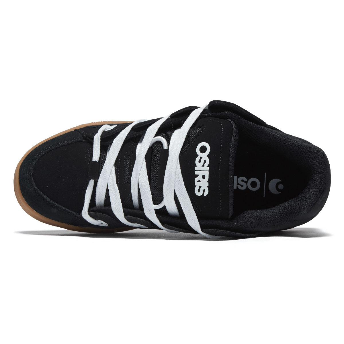 Osiris D3S Shoes - Black/White/Gum image 3