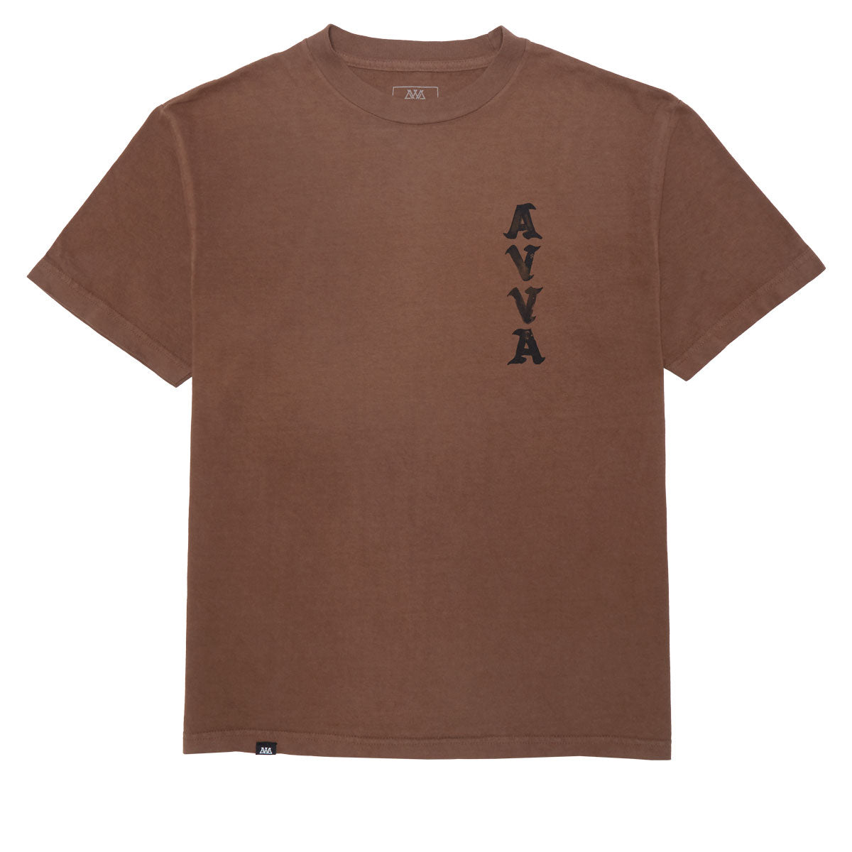 AVVA Vertical Bounds T-Shirt - Chestnut Brown image 1