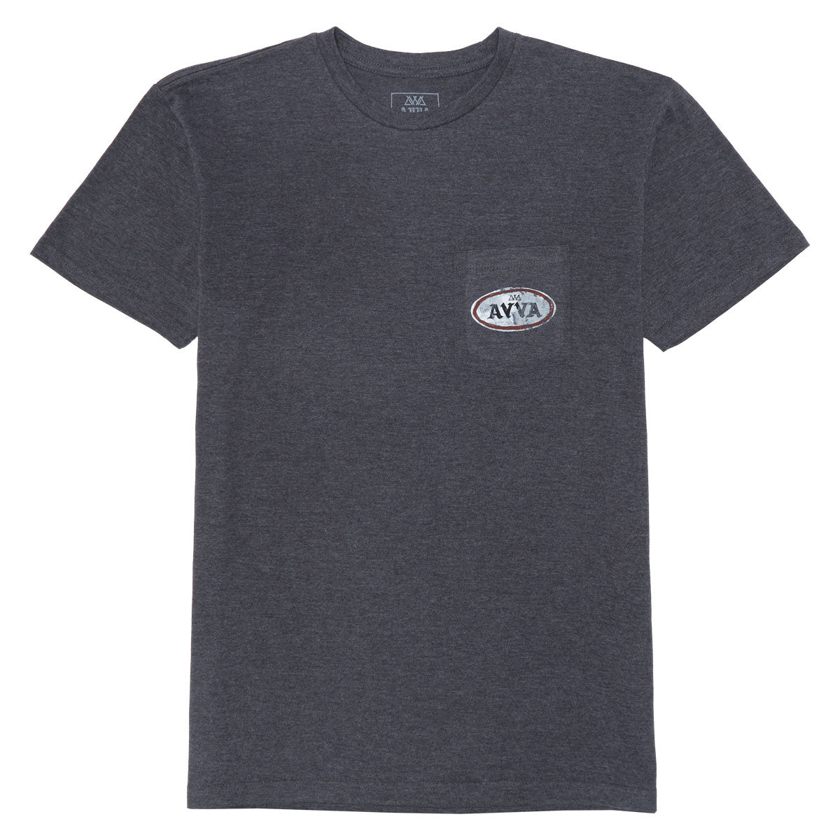 AVVA Premium Service Pocket T-Shirt - Charcoal Grey image 1