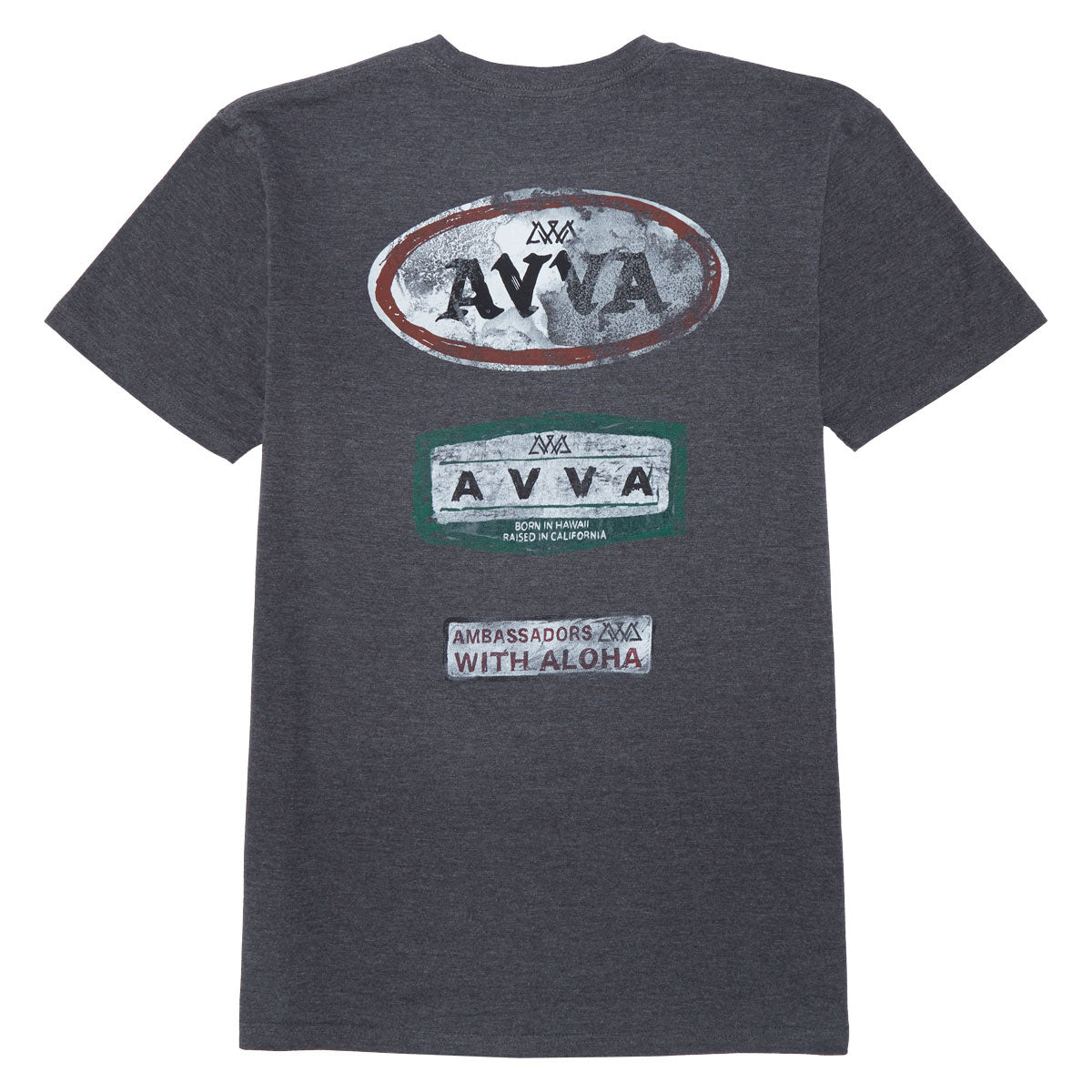 AVVA Premium Service Pocket T-Shirt - Charcoal Grey image 2