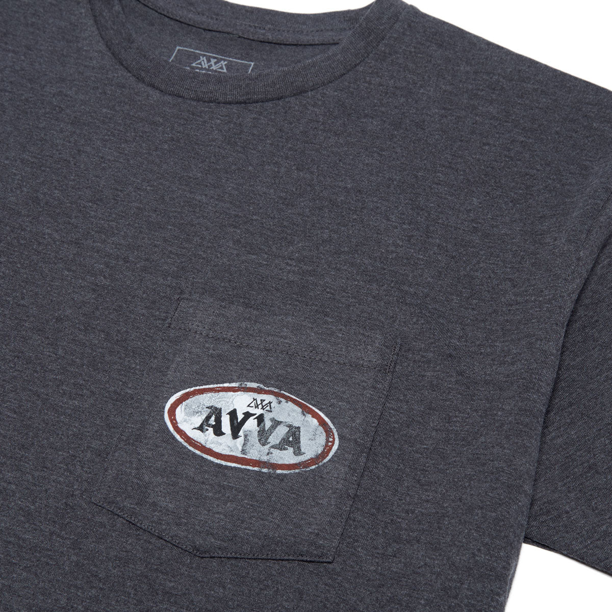 AVVA Premium Service Pocket T-Shirt - Charcoal Grey image 3